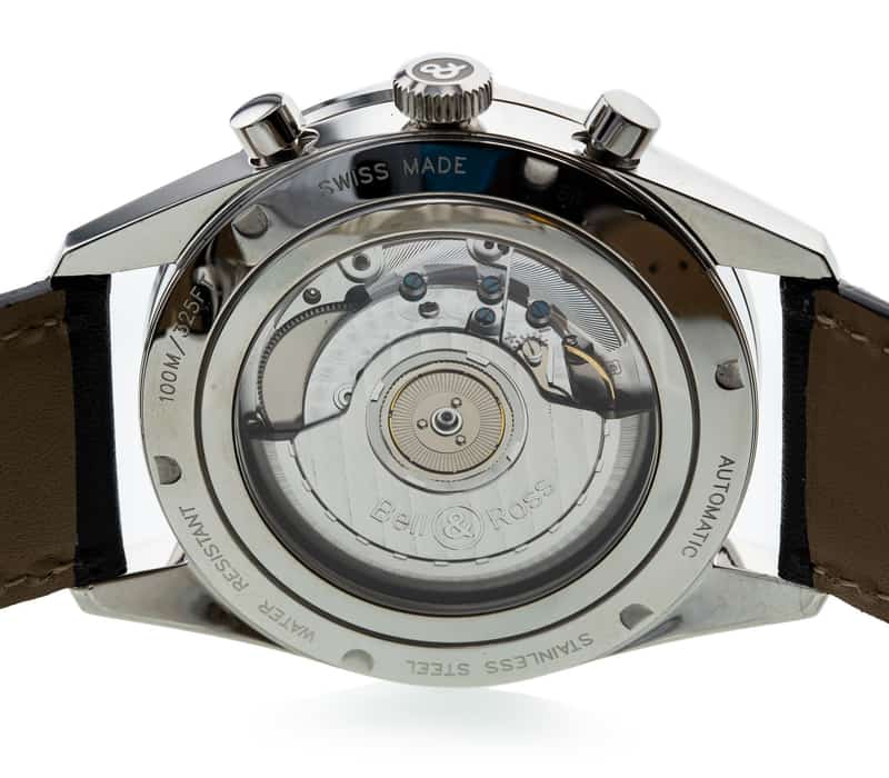 Bell and Ross Vintage 126 BRG126-WH-ST/SCR/2